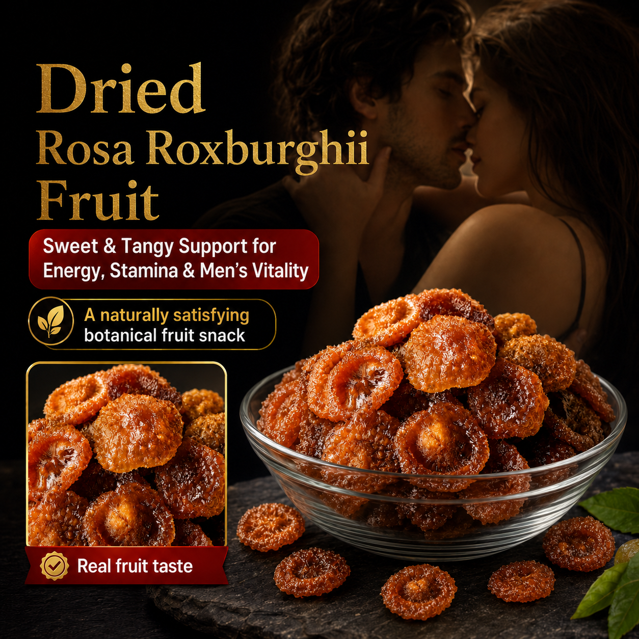 🦪🍆 Natural Support for Men’s Energy & Stamina🥒🙆‍♂️— Premium Rosa Roxburghii Slices for Everyday and Bedroom Confidence-ABB8